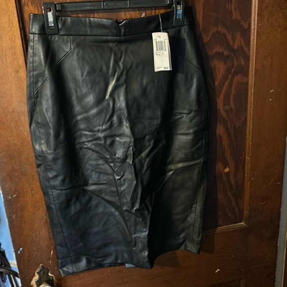 Philosophy faux leather pencil skirt size 4 - Picture 1 of 4
